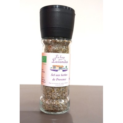 Moulin Sel aux Herbes de Provence BIO 100grs